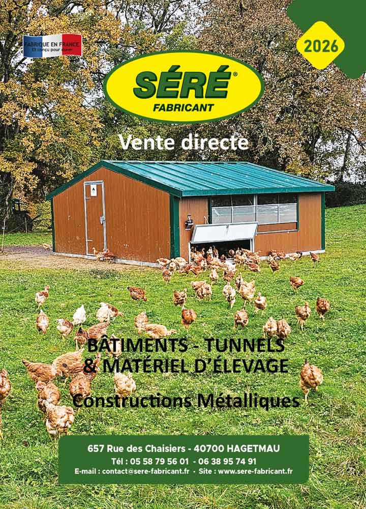 Catalogue Séré Bâtiments - Tunnels & Matériel d'élevage